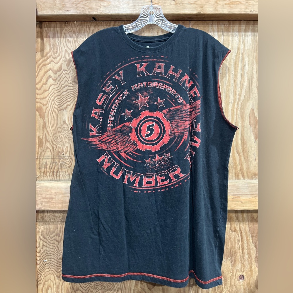 NASCAR Graphic Kasey Kahne #5 Hendricks Motorsports Tank Top Muscle Shirt XL